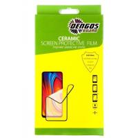 Скло захисне Dengos Ceramic Film для Samsung Galaxy A12/M12 (black) Фото