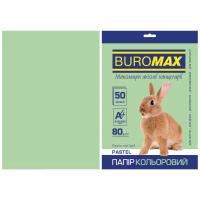 Бумага Buromax А4, 80g, PASTEL green, 50sh Фото