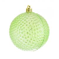 Елочная игрушка YES! Fun Ежик шар зеленый 8 см Фото