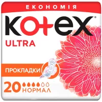 Гігієнічні прокладки Kotex Ultra Normal 20 шт. Фото