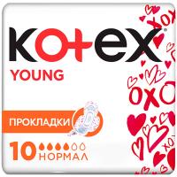 Гігієнічні прокладки Kotex Young Normal 10 шт. Фото