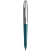 Ручка шариковая Parker PARKER 51 Teal Blue CT BP Фото