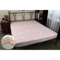 Простынь Руно бязь на гумці Beige Star 90х200 см Фото