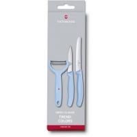 Набор ножей Victorinox SwissClassic Paring Set 3 шт Tomato and Kiwi Blue Фото