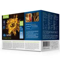 Гирлянда ColorWay 10м 100Led IP65 теплый белый свет Фото