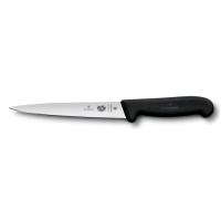 Кухонный нож Victorinox Fibrox Filleting Flexible 18 см Black Фото