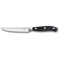 Кухонный нож Victorinox Grand Maitre TomatoSteak 12 см Serrated Black Фото