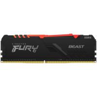 Модуль пам'яті для комп'ютера Kingston Fury (ex.HyperX) DDR4 16GB 3200 MHz Beast RGB Фото