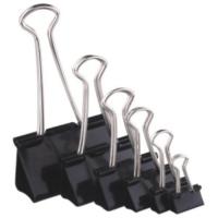 Биндер металлический H-Tone 51 мм, 12 шт, черные Фото