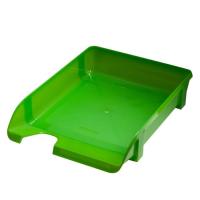 Лоток для паперів Арника горизонтальний, пластиковий, салатовий Фото
