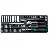 Набор инструментов Toptul в ложементе 1/4" 50ед. Фото