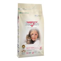 Сухий корм для кішок BonaCibo Kitten з м'ясом курки, анчоусами та рисом 1.5 кг Фото