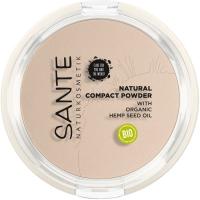 Пудра для лица Sante Natural Compact Powder 01 - Cool Ivory 9 г Фото
