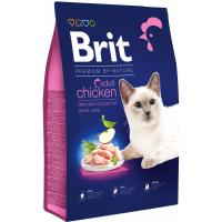 Сухий корм для кішок Brit Premium by Nature Cat Adult Chicken 8 кг Фото