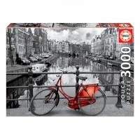Пазл Educa Чорно-білий Амстердам, 3000 елементів Фото