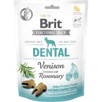 Ласощі для собак Brit Care Dental оленина з розмарином 150 г Фото