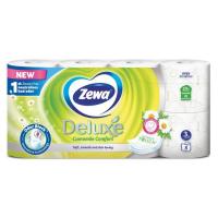Туалетний папір Zewa Deluxe Ромашка 3 шари 8 рулонів Фото
