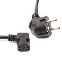 Кабель питания PowerPlant C13 2.0m 90° corner Фото