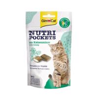 Лакомство для котов GimCat Nutri Pockets Кошачья мята + Мультивитамин 60 г Фото