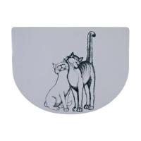 Коврик под миски Trixie Pussy Cat 40x30 см Фото