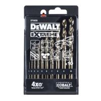 Набір свердл DeWALT по металу EXTREME COBALT,HSS-Co,10 шт., пластикова Фото