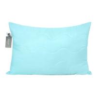 Подушка MirSon шовкова №1616 Eco Light Blue Середня Фото