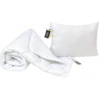 Ковдра MirSon Набір вовняний №1675 Eco Light White Ковдра 140х20 Фото