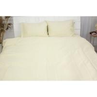 Простирадло MirSon Сатин Premium 0001 Moko White 180х220 см Фото