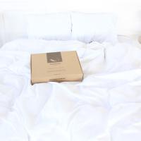 Постельное белье MirSon Ranforce Elite 11-2107 White 143х210 Фото