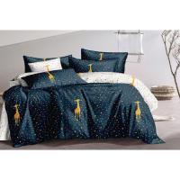 Простынь MirSon Сатин 22-1167 Pansy 220х240 см Фото