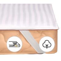 Наматрасник MirSon DeLuxe Cotton 4090 200x220 см Фото