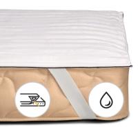 Наматрасник MirSon Royal Pearl Тенсель (Modal) Waterproof 317/3 60x12 Фото