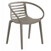 Кухонний стілець PAPATYA mambo, сіро-коричневе Фото
