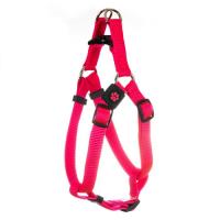 Шлей для собак GimDog Harlem X нейлон 1.5х45-63 см розовая Фото