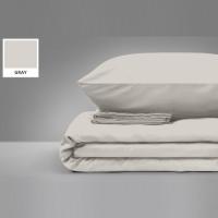 Постельное белье MirSon Бязь Premium Light Gray 110х140 Фото