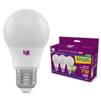 Лампочка ELM B60 7W PA10L E27 4000K 3шт. Фото