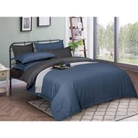 Постельное белье MirSon SatinStripe 30-0020 + 30-0012 Ennayard 160х220 Пол Фото