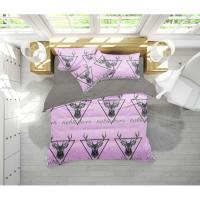 Постельное белье MirSon Бязь 17-0516 Noble deers pink Детский Фото