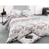 Постельное белье MirSon Сатин 22-1284-1 Spring flowering 110х140 Фото