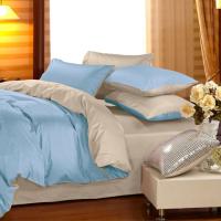 Постельное белье MirSon Сатин Premium 0843 + 0841 Sandra полуторный Фото