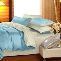 Постельное белье MirSon Сатин Premium 0845 + 0840 Evans Семейный Фото