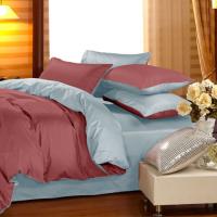 Постельное белье MirSon Сатин Premium 0847 + 0843 Thomas Семейный Фото