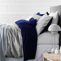 Постельное белье MirSon Сатин Premium Morning Sea 0001+4052 2х160х220 Фото
