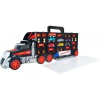 Игровой набор Dickie Toys Трейлер перевозчик авто, грузовик с ручкой Фото