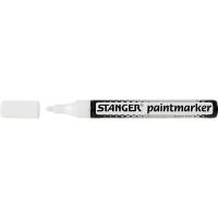 Маркер Stanger 2-4 мм білий Paint Фото