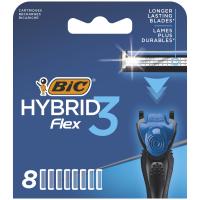 Змінні касети Bic Flex 3 Hybrid 8 шт. Фото