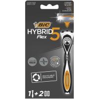Бритва Bic Flex 5 Hybrid с 2 сменными картриджами Фото