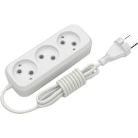 Мережевий подовжувач Electrum C-ES-1787 5.0m, 3 роз, white Фото