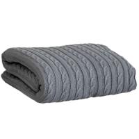 Плед Прованс Exclusive Nature 140х180 Светло-серый Фото