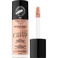 Тональная основа Deborah 24Ore Extra Cover SPF20 02 30 мл Фото